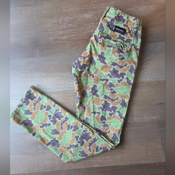 Rare Y2K Diamond Supply Co Camo Camouflage Pants Mens size 30/32 Straight Leg